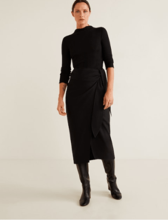 Mango Wool Skirt - Sustainable Fashion brands