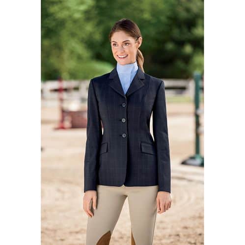 equestrian rider wearing hunt coat