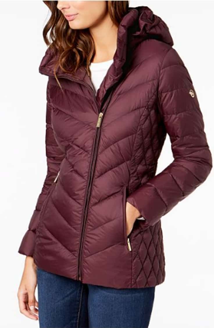 Michael Kors Sleek Puffer Coat