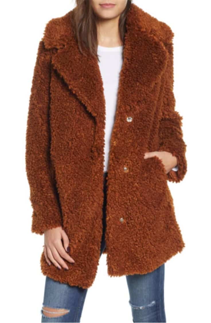 Shearling coat