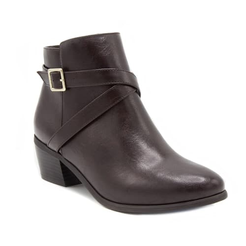 Brown ankle boot