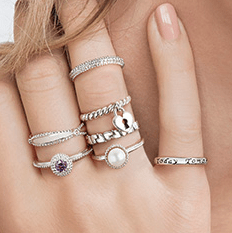 Stackable ring style 