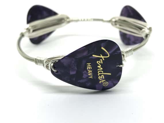 Fender guitar pick bracelet