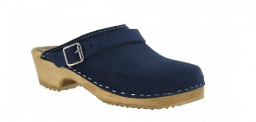 Swedish clog in navy blue