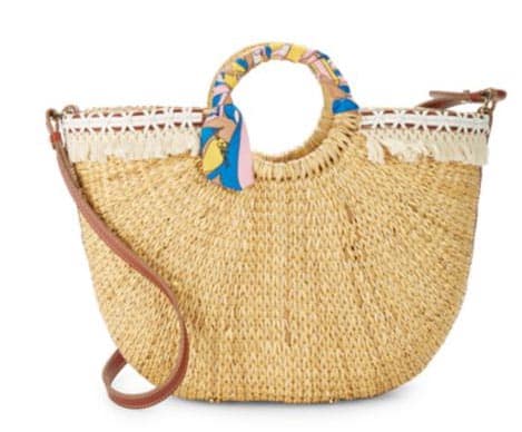 Summers It Bags Collection: Woven Straw Tote