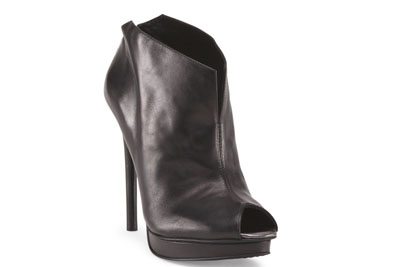 Kenneth Cole Leather Platform Booties