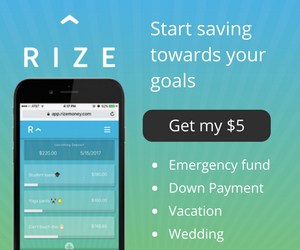 Rize Money - $5 for opening an account