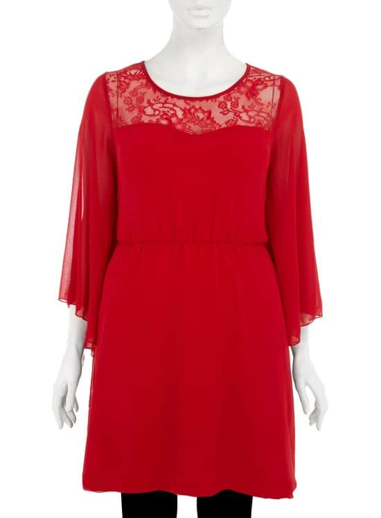 Evans Red Dress