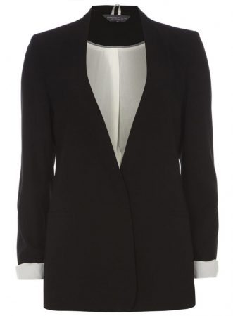 Black Boyfriend blazer, $59, Dorothy Perkins