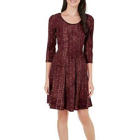  date night dresses - sequin embellished tie dye dress