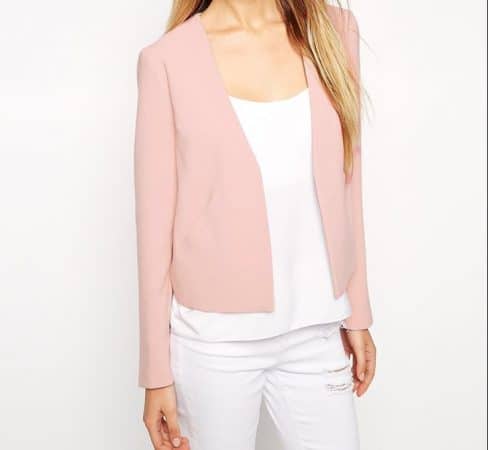 ASOS Blazer with Clean Lapel, $44, ASOS