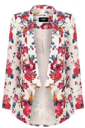 Multi Florentina Blazer, $115, oasis.andotherbrands.com