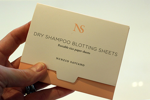 Nunzio Saviano dry blotting sheets