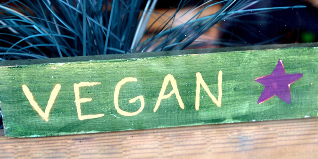 Vegan sign