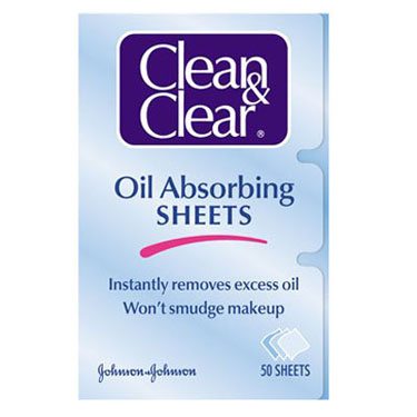 Clean and Clear Oil Absorbing Sheets