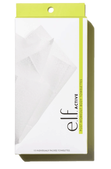 Elf post workout beauty towelette