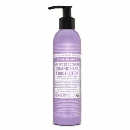 all natural beauty products - dr bronners lotion