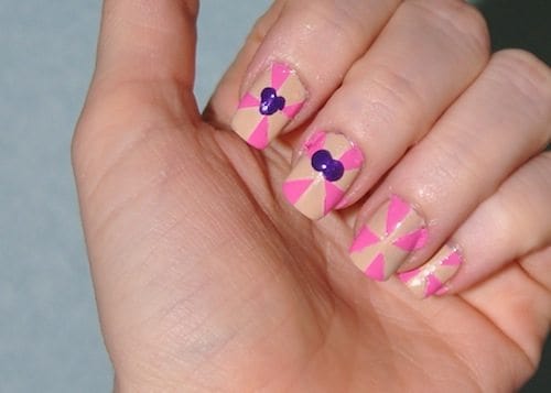 Heart Burst Nail Tutorial Step 5