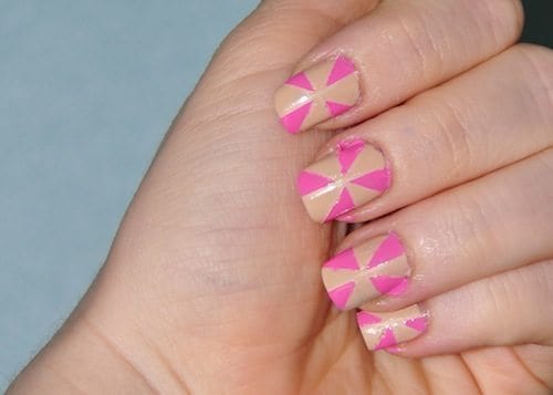 Heart Burst Nail Tutorial Step 4