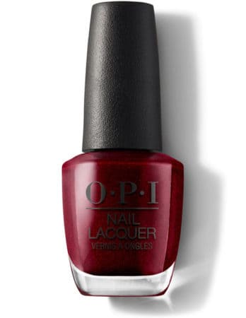 OPI I'm not really a waitress nail color