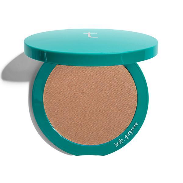 Bronzer in a compact case