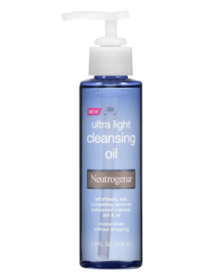 face wash alternatives - neutrogena cleasing oil