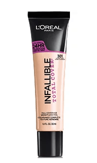 Best drugstore foundation - Loreal Infallible foundation