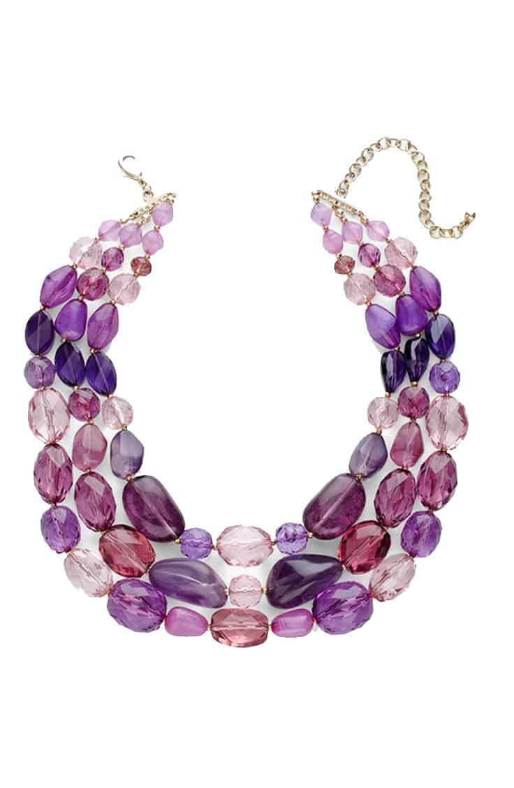 Multicolored necklace at Chicos on sale for Black Friday