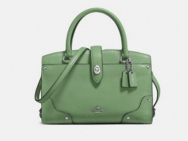 Green Coach Mercer Satchel