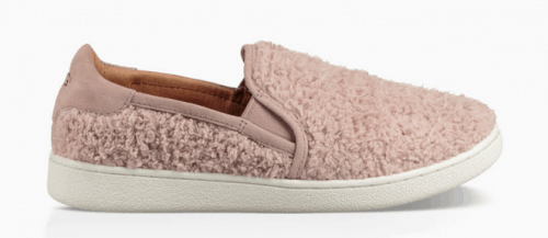 UGG furry slip-on sneakers