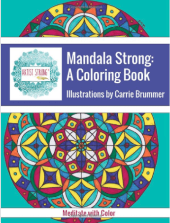 Mandala Strong Coloring Book