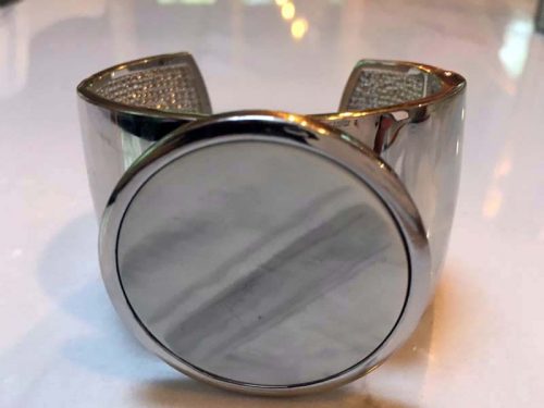 Mothers Day Jewelry Gifts - Bold cuff bracelet nods to the arm cuff trend, but in a way that's more appropriate for mom!