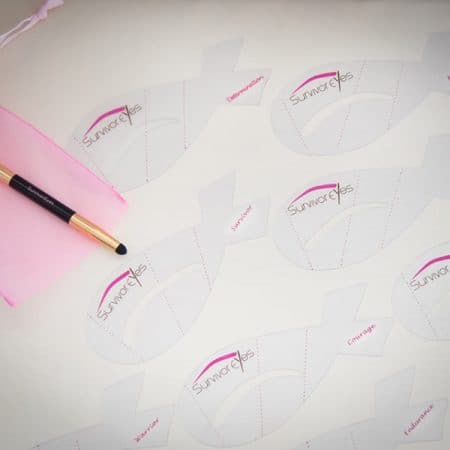 gifts that give back - survivoreyes brow stencil kit