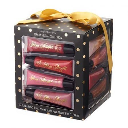 Box set of lip gloss